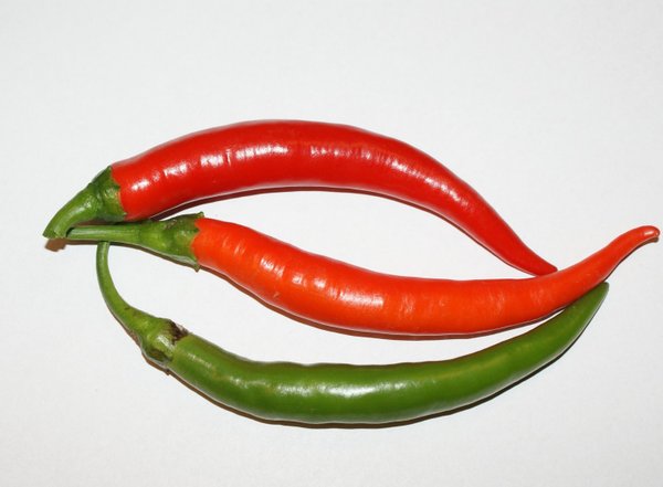 10 x Rote Thai Chili Samen - Capsicum anuum